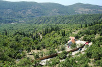 Aerial view of Camp Full Monte